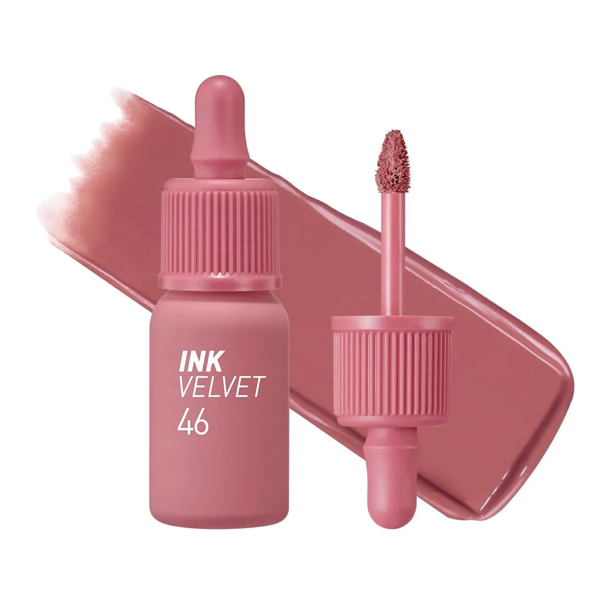 Ink the Velvet Lip Tint - High Pigment Color, Longwear, Weightless, Not Animal Tested, Gluten-Free, Paraben-Free, Valentine Day Gifts (017 ROSY NUDE)