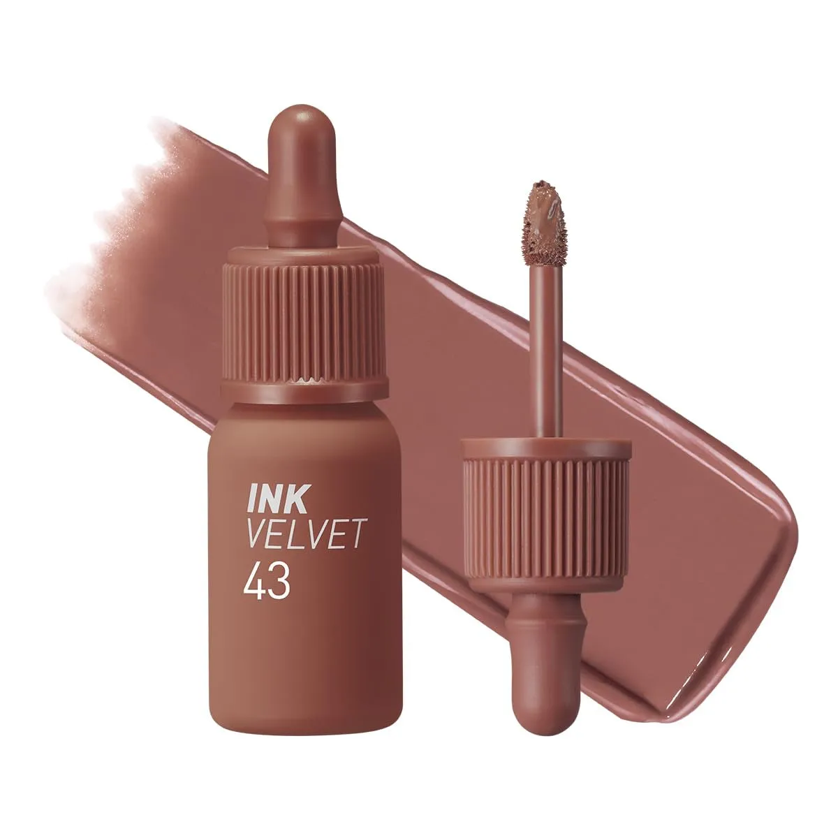 Ink the Velvet Lip Tint - High Pigment Color, Longwear, Weightless, Not Animal Tested, Gluten-Free, Paraben-Free, Valentine Day Gifts (017 ROSY NUDE)