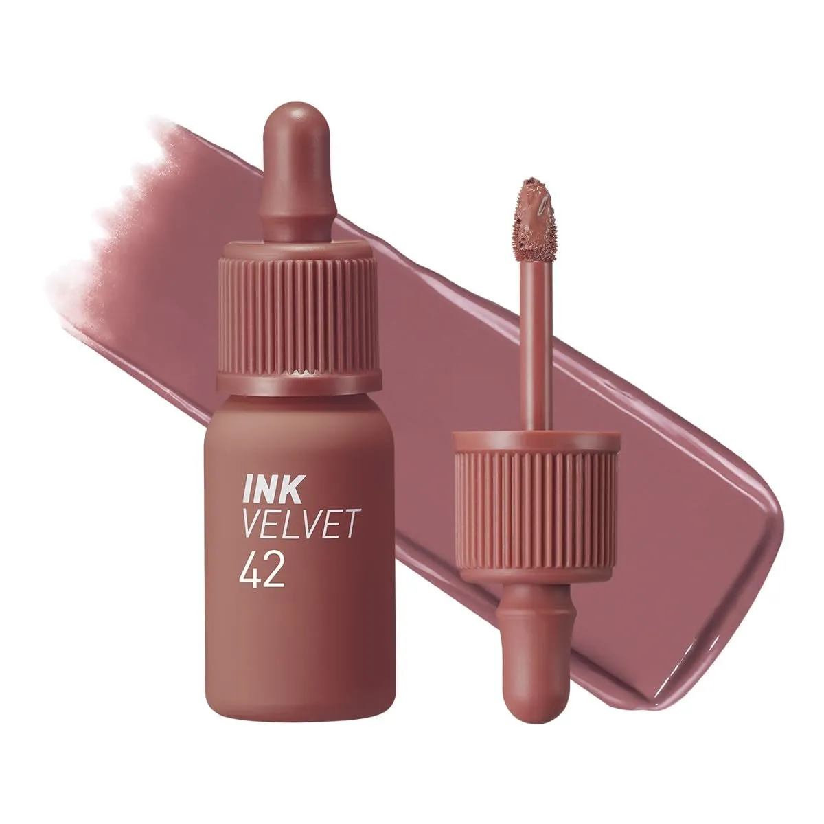 Ink the Velvet Lip Tint - High Pigment Color, Longwear, Weightless, Not Animal Tested, Gluten-Free, Paraben-Free, Valentine Day Gifts (017 ROSY NUDE)