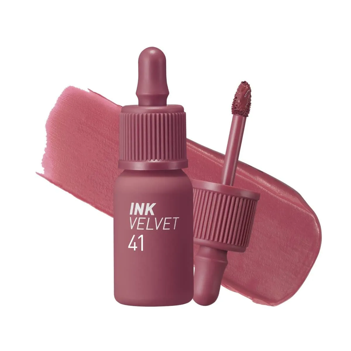 Ink the Velvet Lip Tint - High Pigment Color, Longwear, Weightless, Not Animal Tested, Gluten-Free, Paraben-Free, Valentine Day Gifts (017 ROSY NUDE)