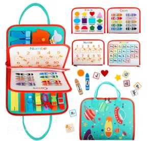 Interactive Montessori Play Sensory Board