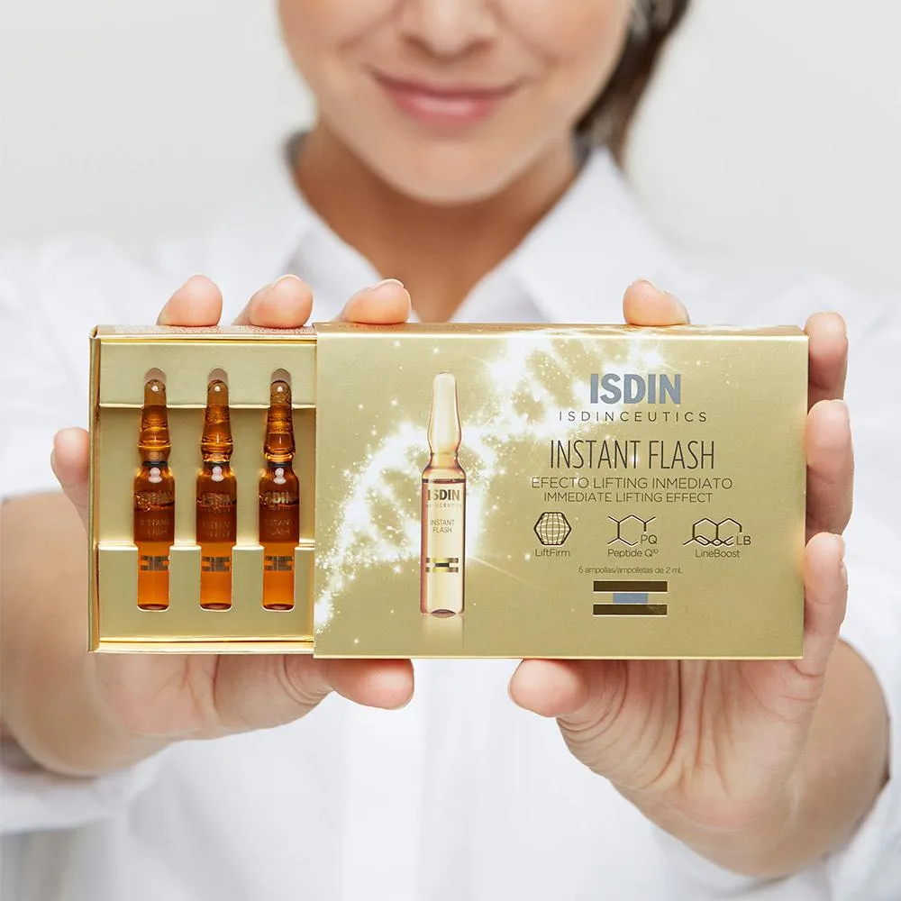 ISDINCEUTICS Flavo-C - Instant Flash - 5 Ampoules x 2ml (1  1 Offer)