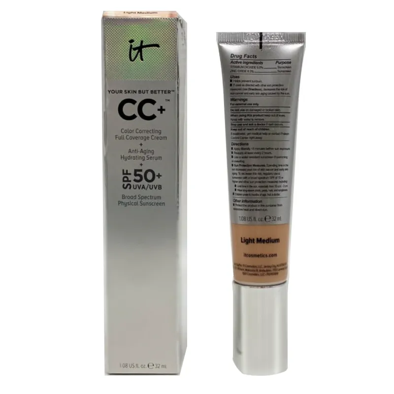 IT Cosmetics CC  Color correcting Cream With SPF 50  - Light Medium