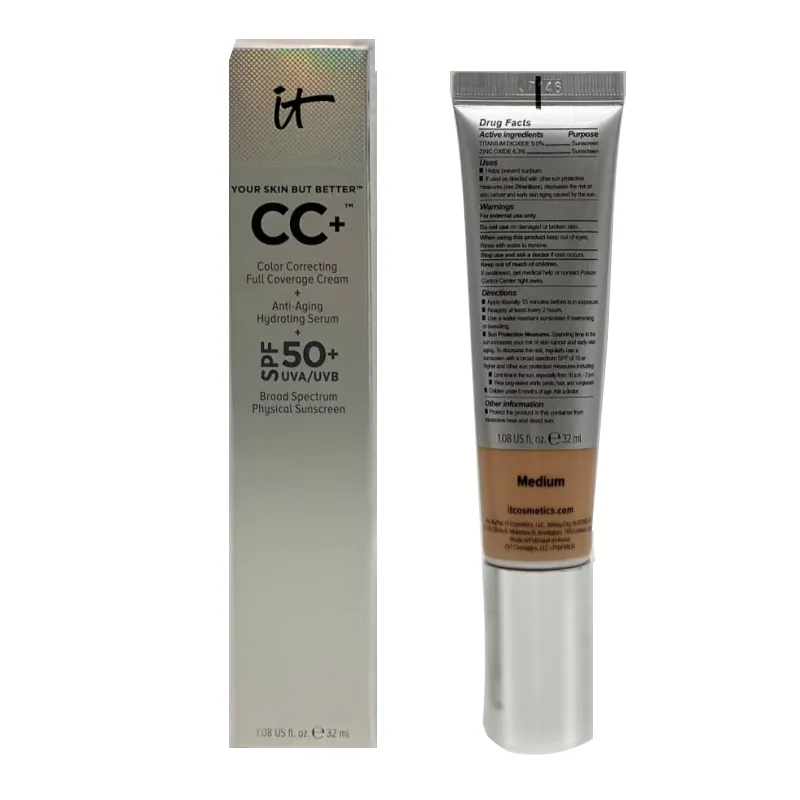 IT Cosmetics CC  Color correcting Cream with SPF 50  - Medium