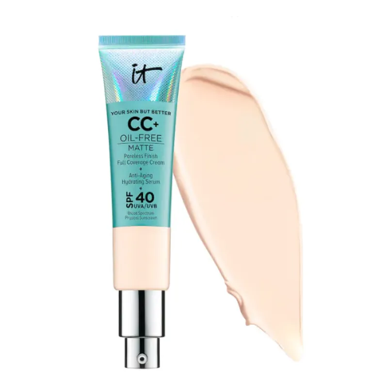 IT Cosmetics CC  Oil Free Matte  Poreless Finish Cream With SPF 40 - Fair Light