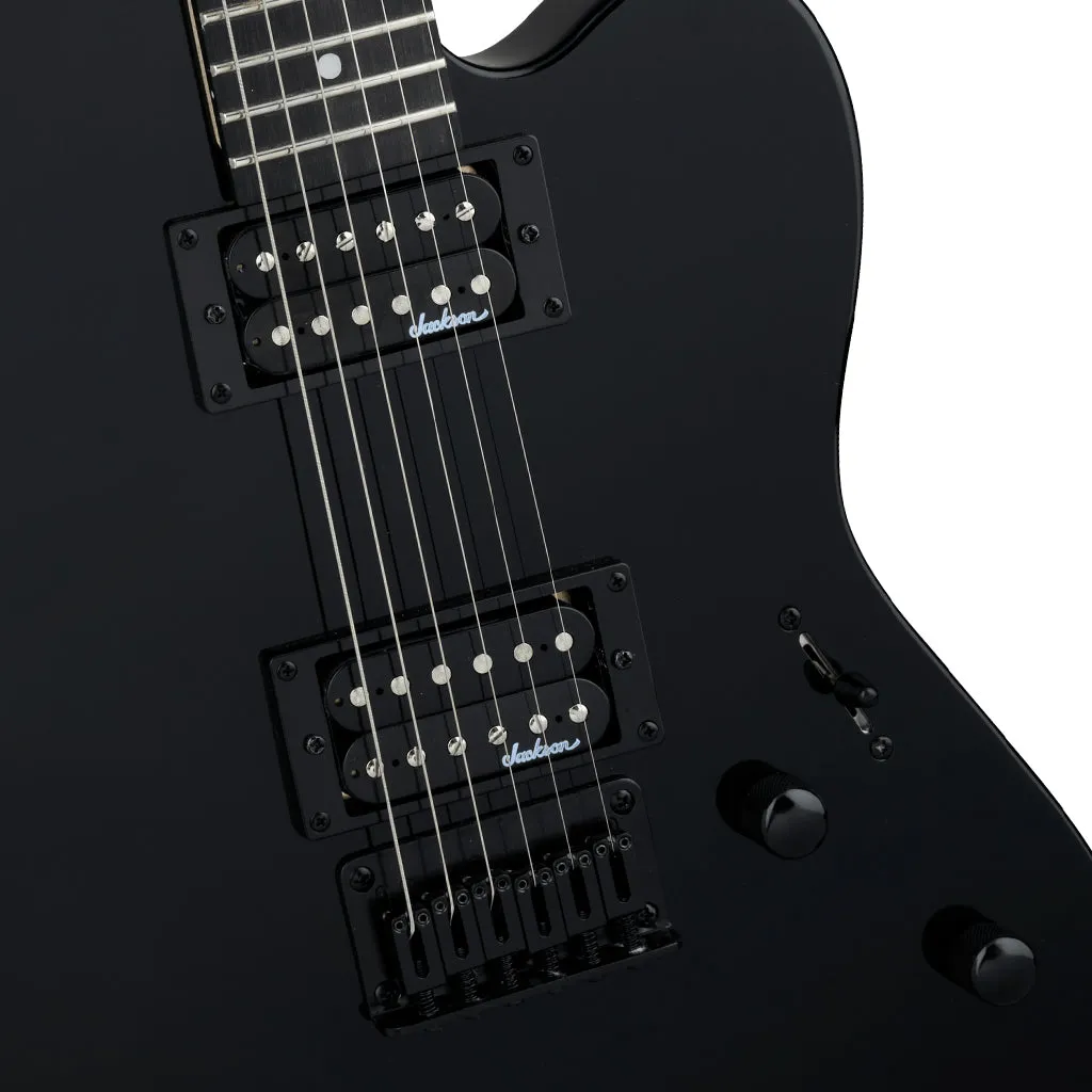 Jackson JS Series Surfcaster JS22 HT Electric Guitar Amaranth Fingerboard Gloss Black