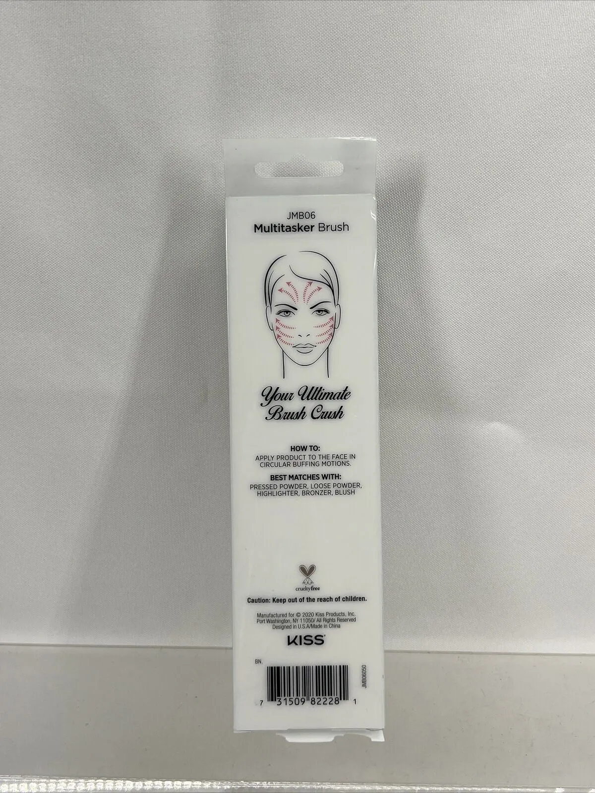 Joah Multitasker Brush For Highlighter, Bronzer, Blush-JMB06 82228