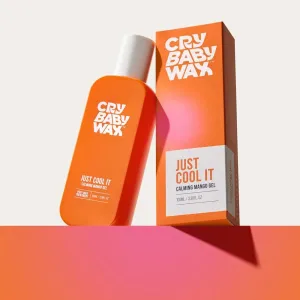Just Cool It Post-Wax Calming Mango Gel / 6 Bottles - 3.38 oz. (100 mL.) each = 20.28 oz. Total by CryBaby Wax