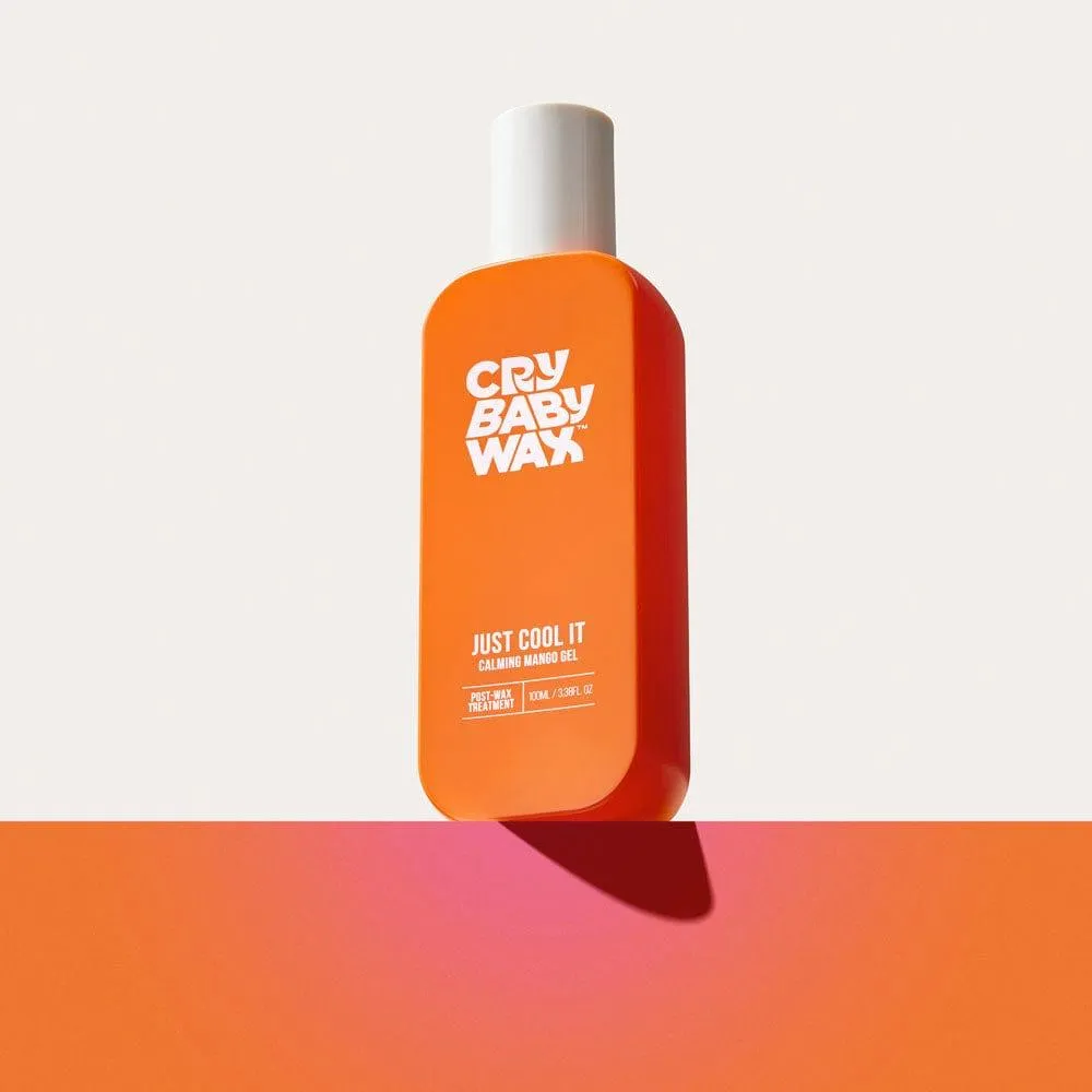 Just Cool It Post-Wax Calming Mango Gel / 6 Bottles - 3.38 oz. (100 mL.) each = 20.28 oz. Total by CryBaby Wax