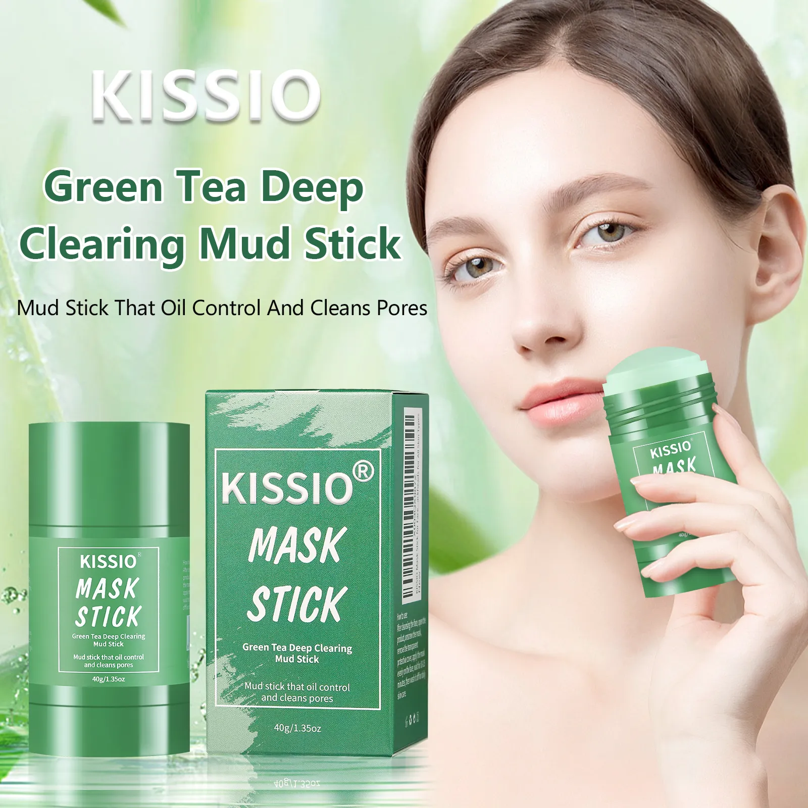 KISSIO Green Tea Mask Stick