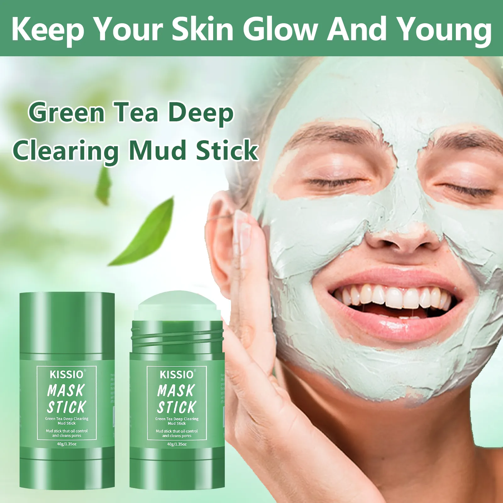 KISSIO Green Tea Mask Stick