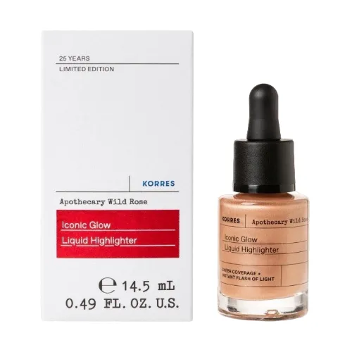 Korres Apothecary Wild Rose Iconic Glow Liquid Highlighter 14.5ml