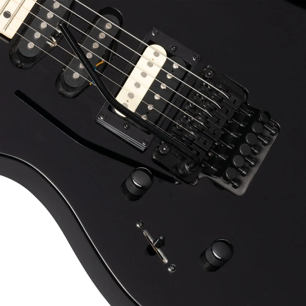 Kramer Striker Floyd Rose Left Handed Electric Guitar - Ebony