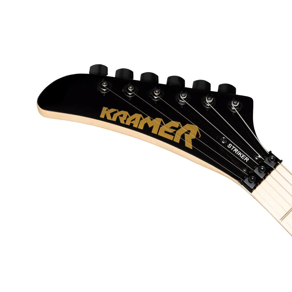 Kramer Striker Floyd Rose Left Handed Electric Guitar - Ebony