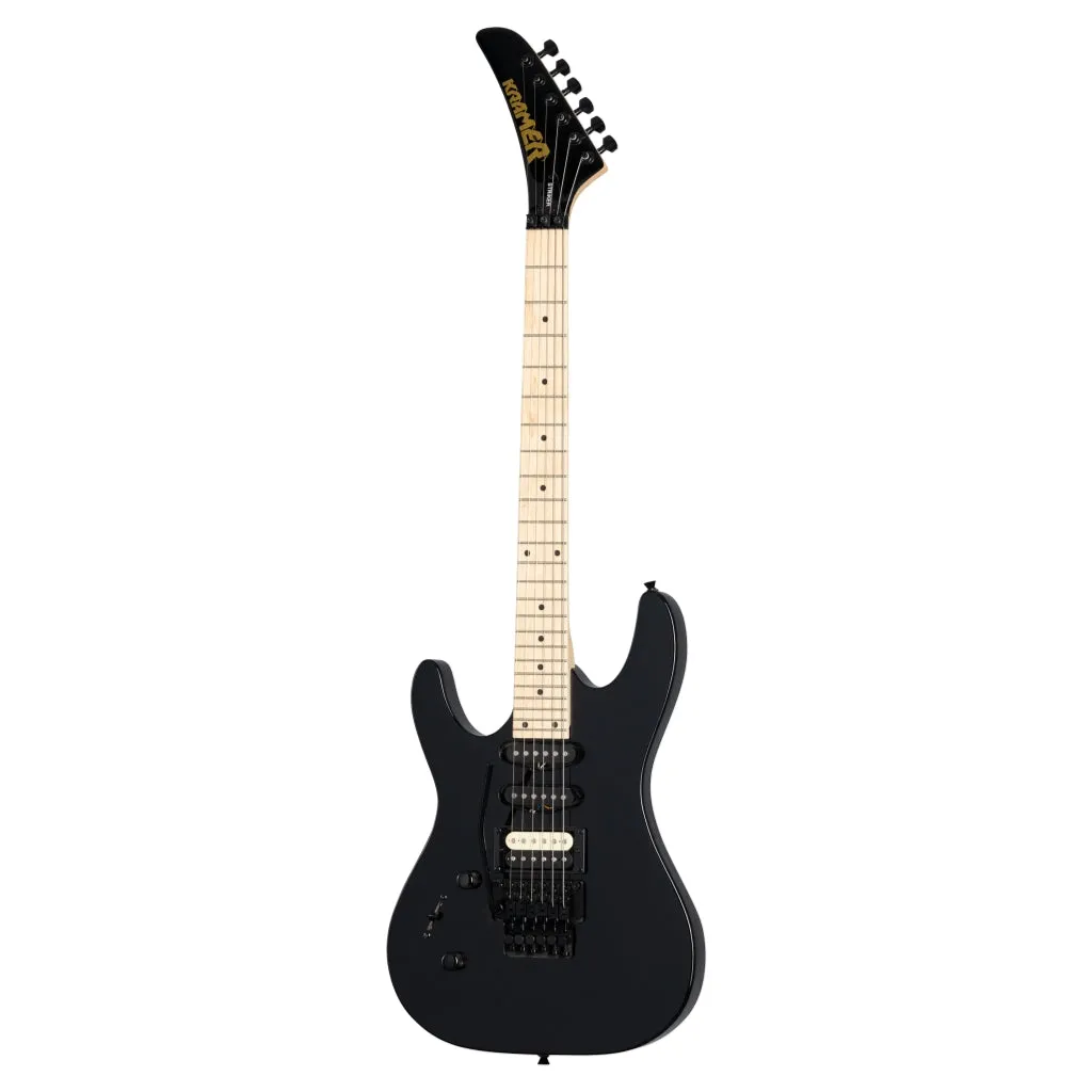 Kramer Striker Floyd Rose Left Handed Electric Guitar - Ebony