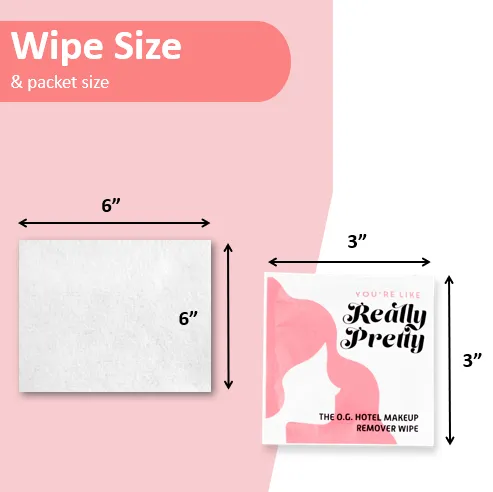 LA Fresh O.G. Makeup Remover Wipes Individual Wrapped