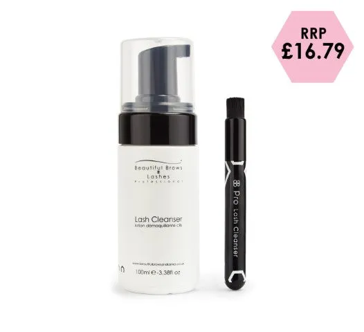 Lash Cleanser   Brush Set
