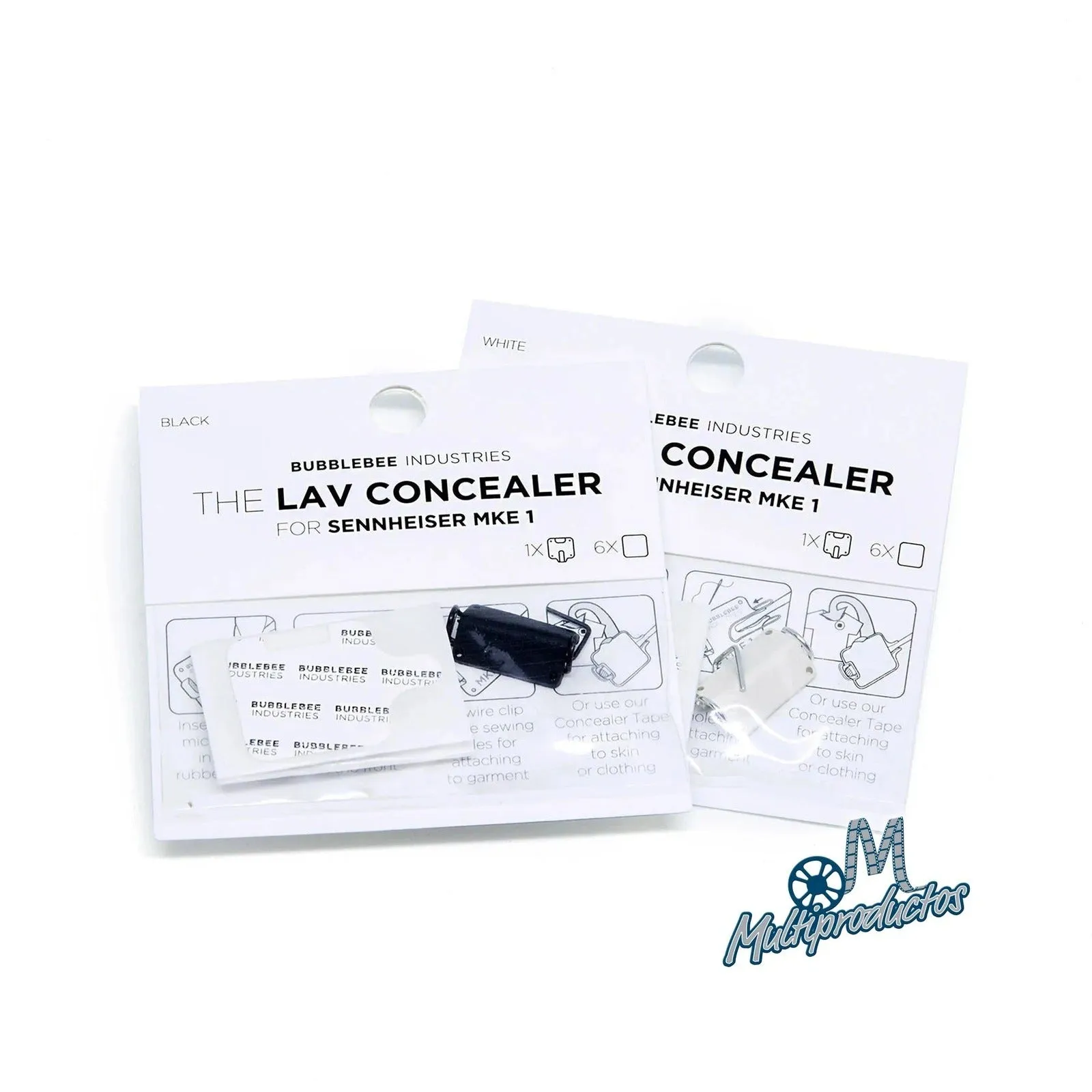 Lav Concealer FOR SENNHEISER MKE 1 (SINGLE) BBI-LC-MKE1-BK