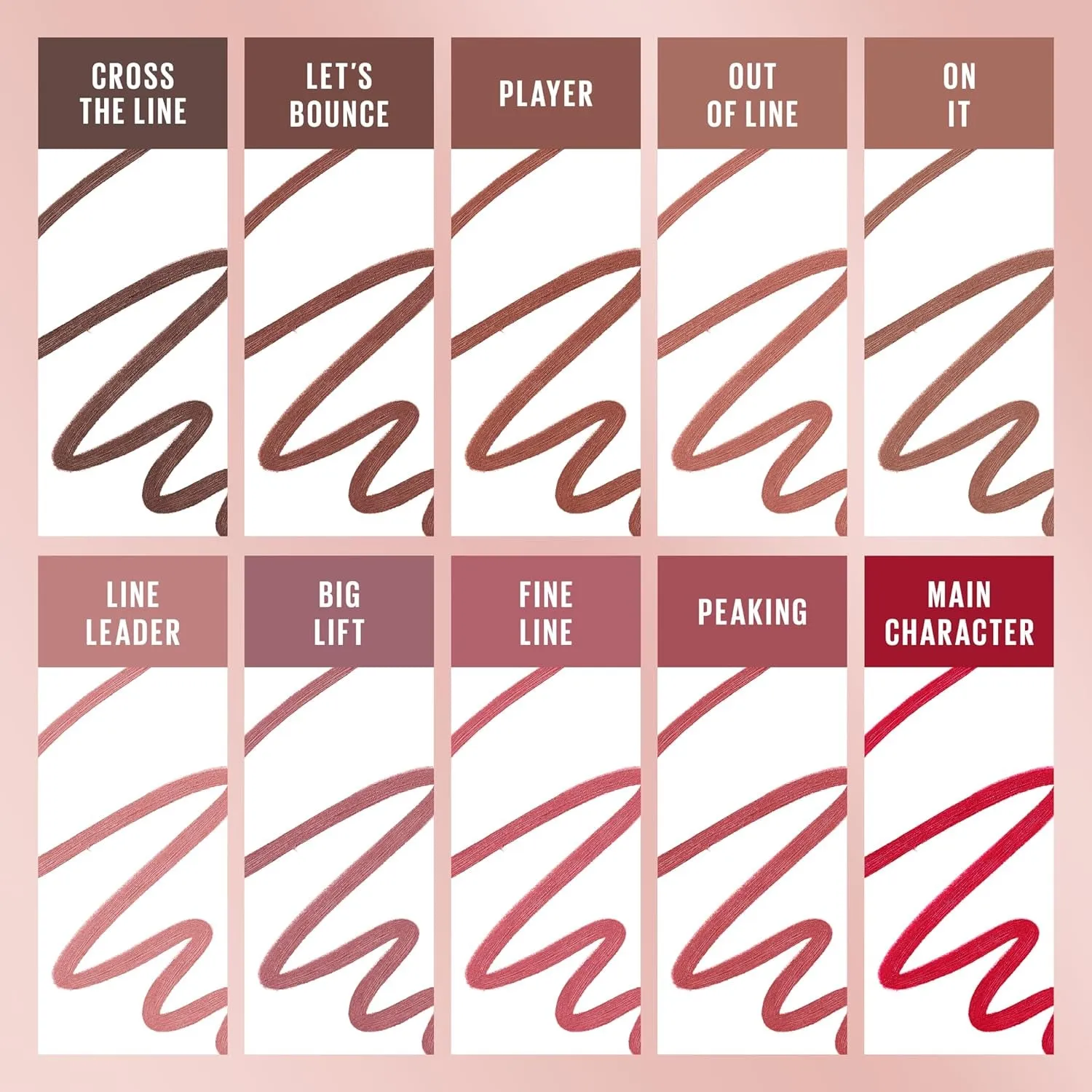 Lifter Liner Lip Liner Pencil with Hyaluronic Acid, Big Lift, 1 Count
