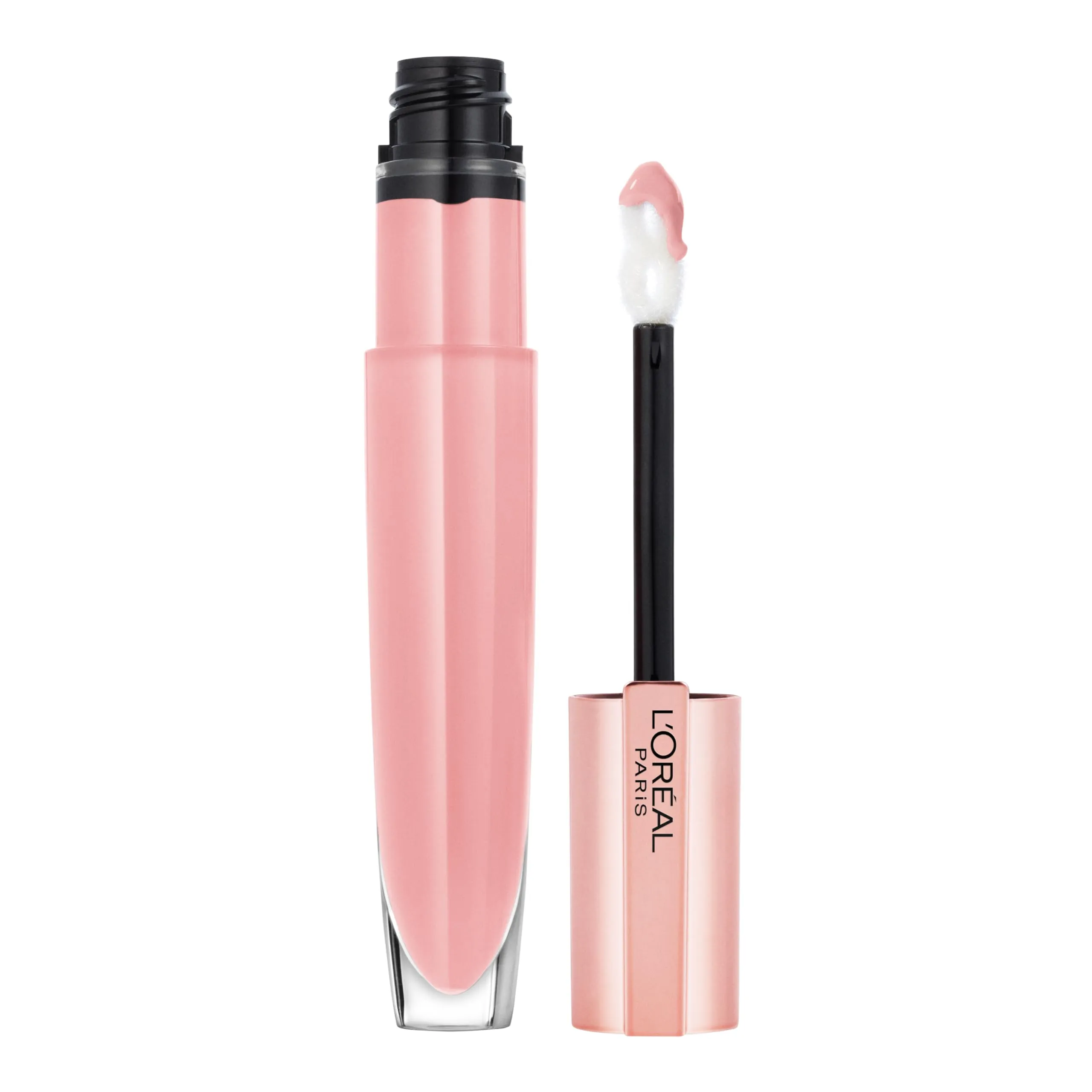 L'Oreal Paris Glow Paradise Hydrating Tinted Lip Balm-in-Gloss with Pomegranate Extract & Hyaluronic Acid, Ultra-Gentle, Non-Sticky Formula, Porcelain Petal, 0.23 fl oz