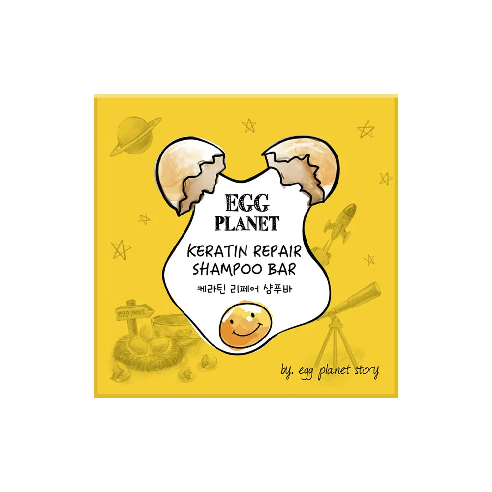 <b>Daeng Gi Meo Ri</b><br> Egg Planet Keratin Repair Shampoo Bar <br>(100g)</br>