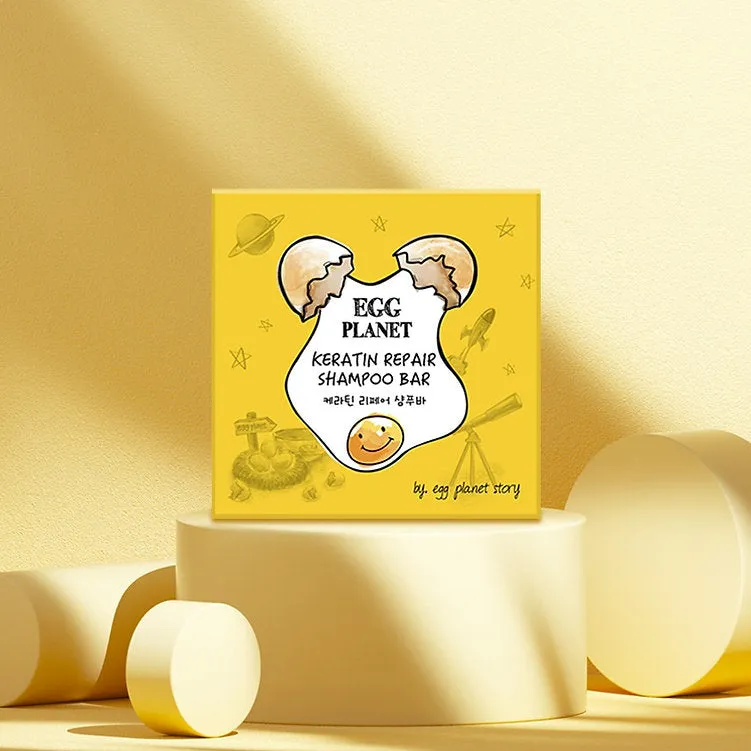 <b>Daeng Gi Meo Ri</b><br> Egg Planet Keratin Repair Shampoo Bar <br>(100g)</br>