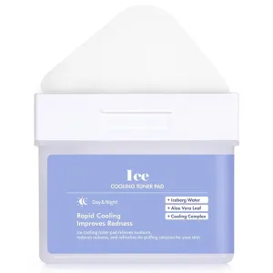 <b>Dermal</b><br> Ice Cooling Toner Pad 120 Pads<br>(220ml)</br>