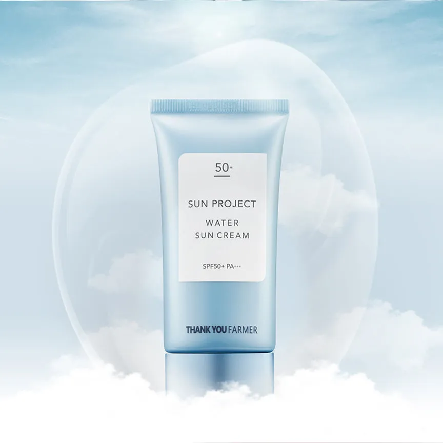 <b>Thank You Farmer</b><br>Sun Project Water Sun Cream SPF50  PA   <br>(50ml)</br>