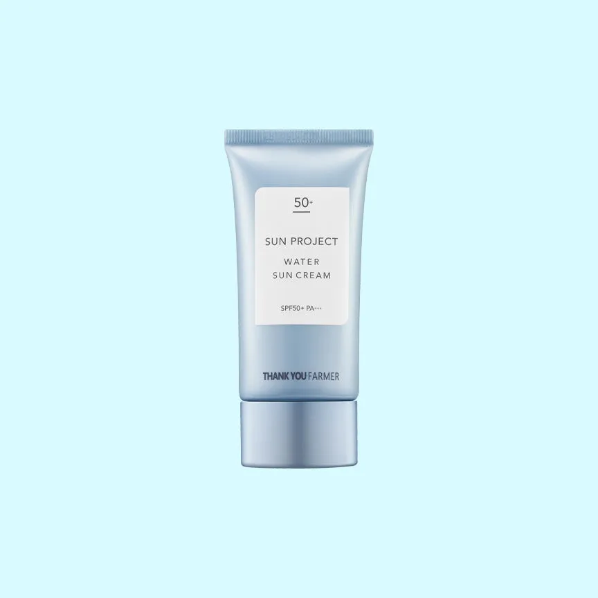 <b>Thank You Farmer</b><br>Sun Project Water Sun Cream SPF50  PA   <br>(50ml)</br>