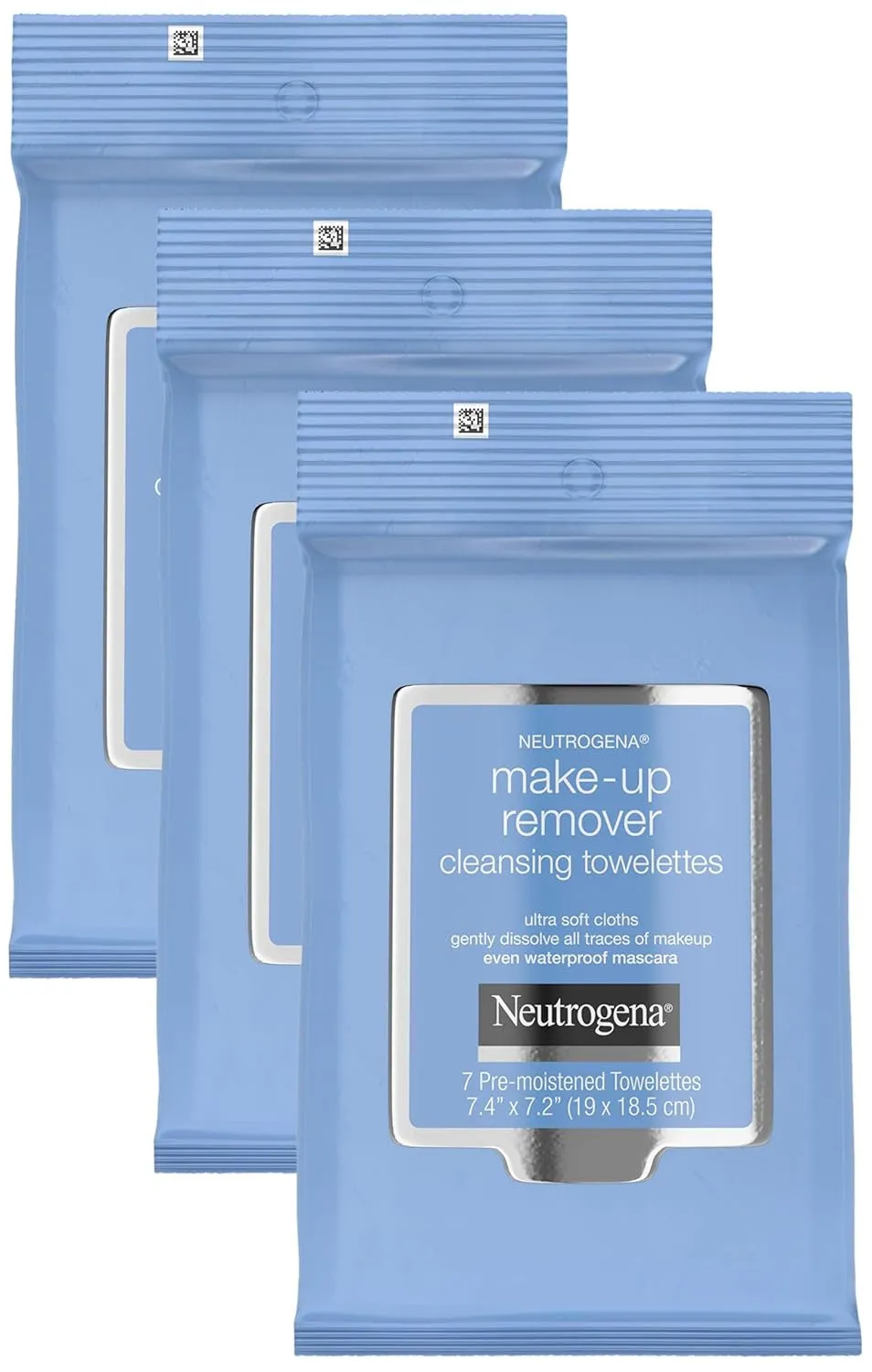 Make-Up Remover Cleansing Towelettes, 7 Count, Packaging May Vary