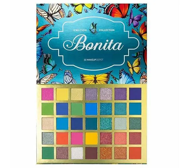 MAKEUP DEPOT EYESHADOWS PALETTE "BONITA"