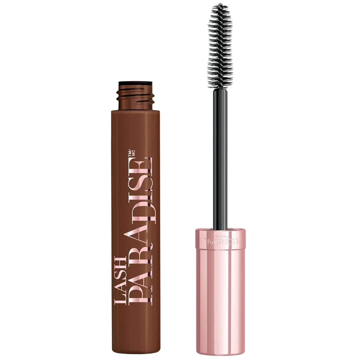Makeup Voluminous Lash Paradise Mascara, Voluptuous Volume, Intense Length, Feathery Soft Full Lashes, No Flaking, No Smudging, No Clumping, Blackest Black, 0.25 Fl Oz (Pack of 1)