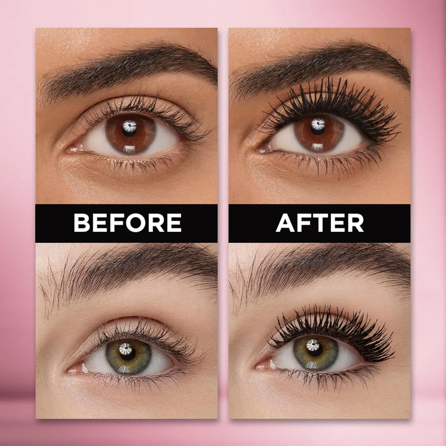 Makeup Voluminous Lash Paradise Mascara, Voluptuous Volume, Intense Length, Feathery Soft Full Lashes, No Flaking, No Smudging, No Clumping, Blackest Black, 0.25 Fl Oz (Pack of 1)