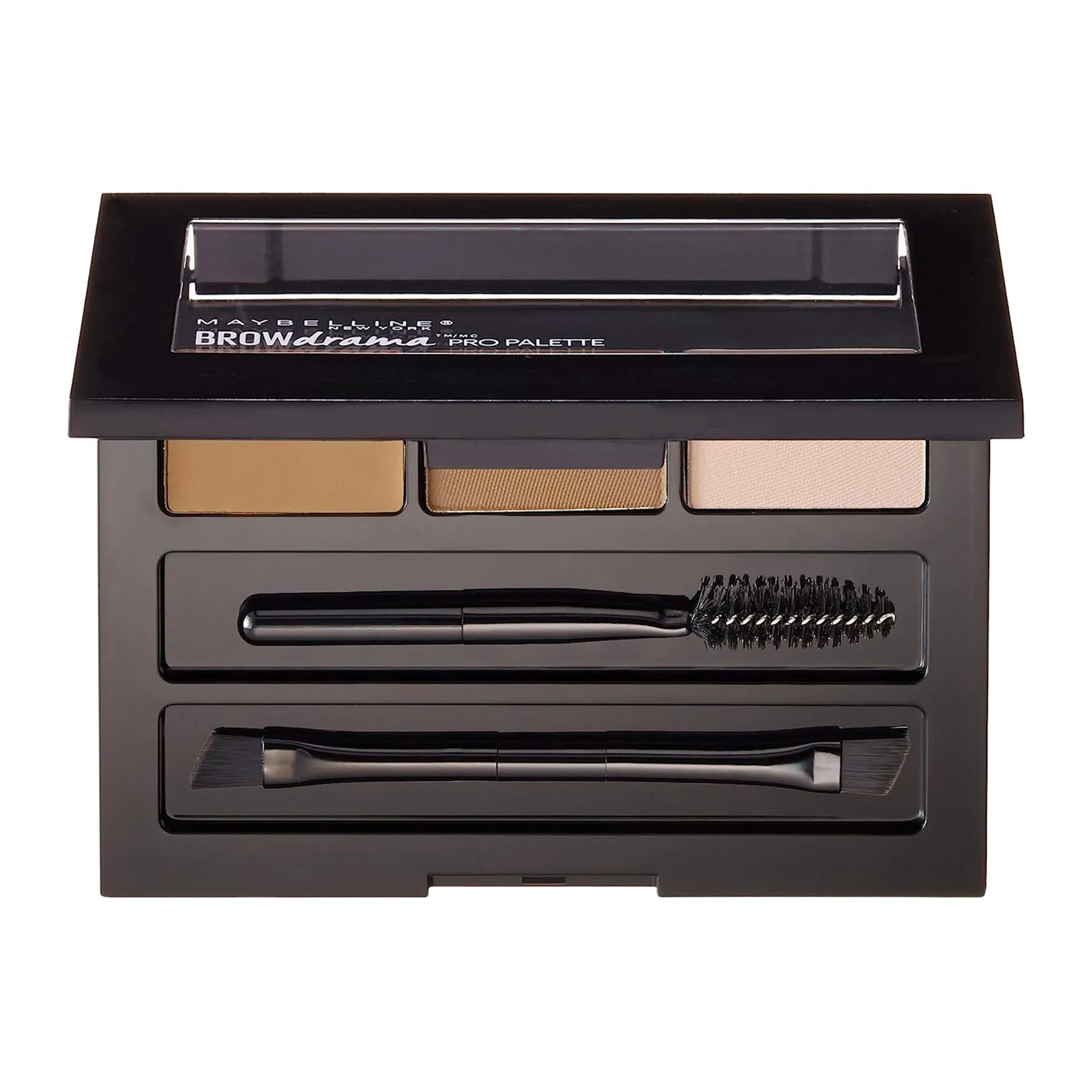 Maybelline Brow Drama Pro Palette Blonde SL. Tarnished Eye Shadow Makeup