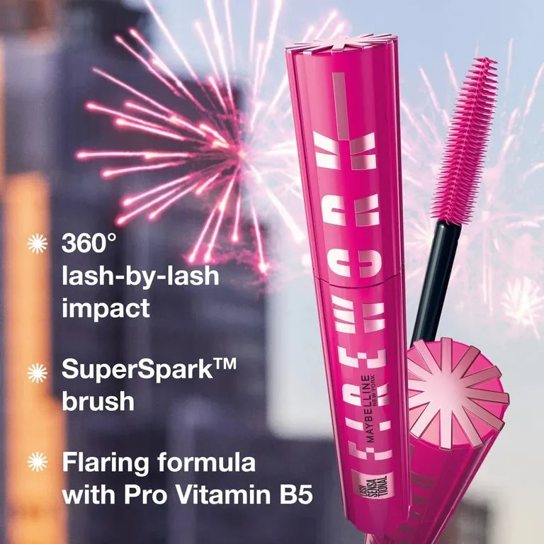 Maybelline Lash Sensational Firework Volume and Length Mascara 802 Blackest Black