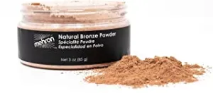 Mehron Makeup Special Effects Powder (3 ounce) (Natural Bronze)