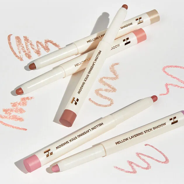 Mellow Layering Stick Shadow | Buildable Eye & Cheek Colors