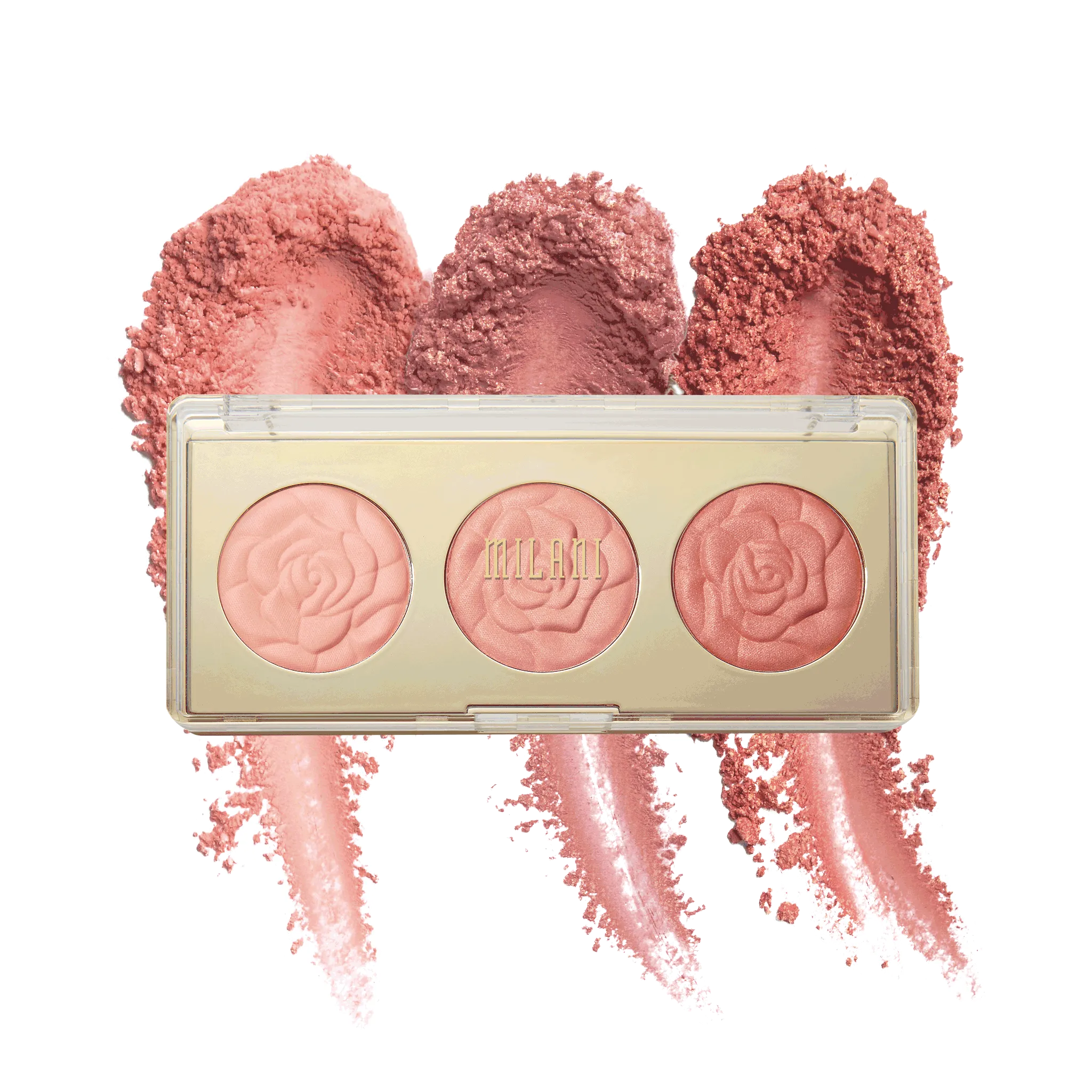 MILANI "ROSE BLUSH TRIO PALETTE"
