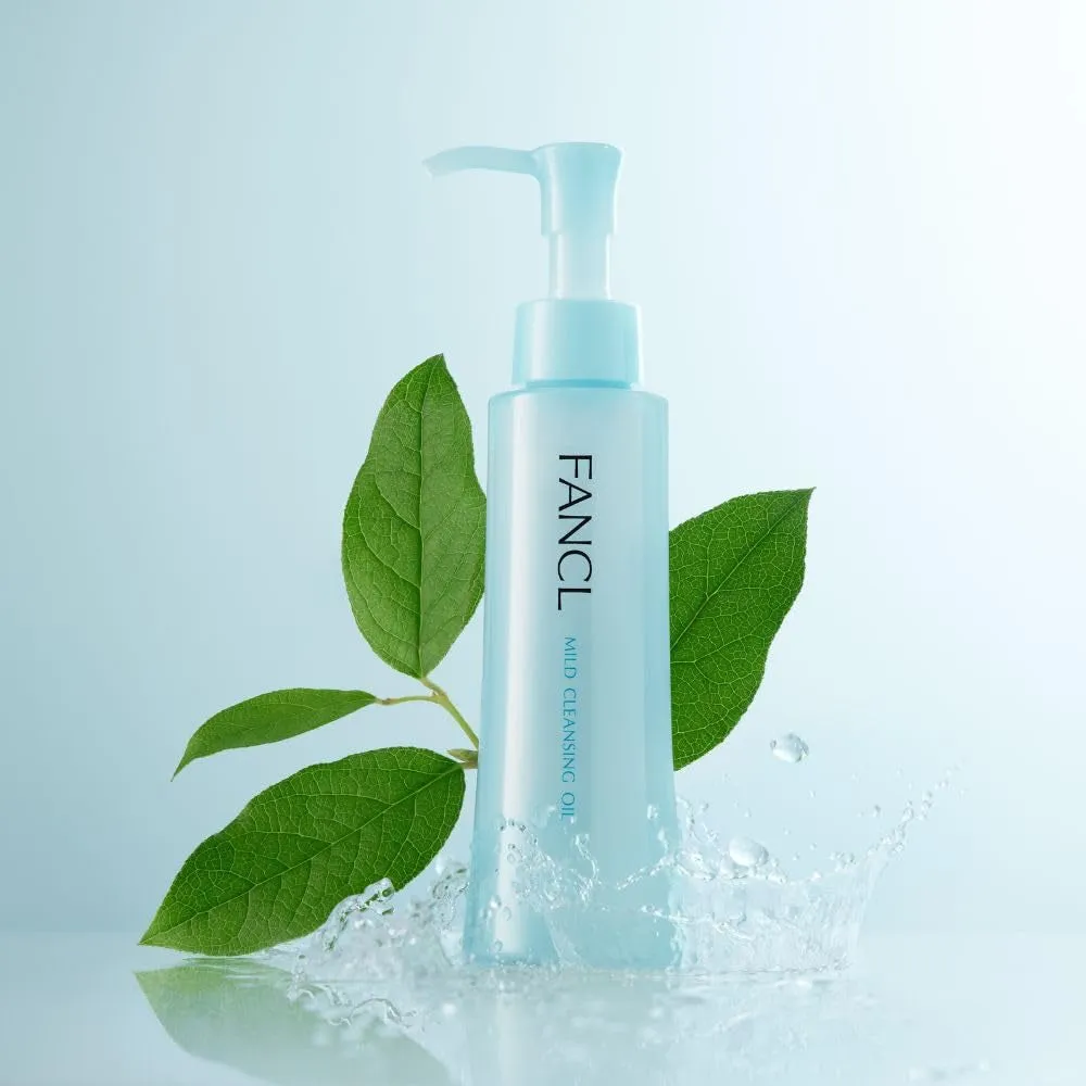 Mild Cleansing Oil, Japanese Facial Cleansing Oil, Makeup Remover, 100% Preservative Free, Clean Skincare for Sensitive Skin [US Package]