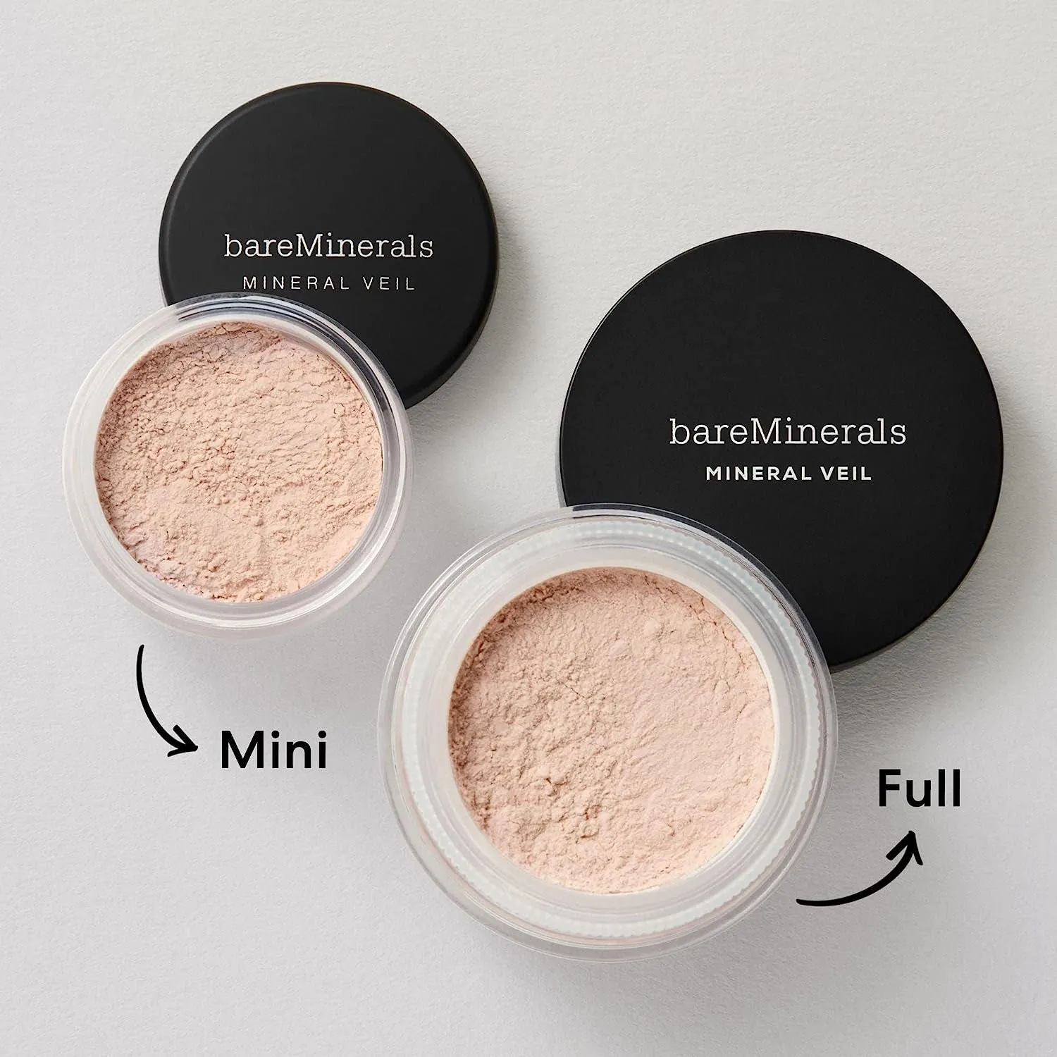 Mineral Veil Translucent Setting Powder, Weightless Blurring, Baking   Finishing Powder Makeup, Extends Makeup Wear, Talc Free, Vegan