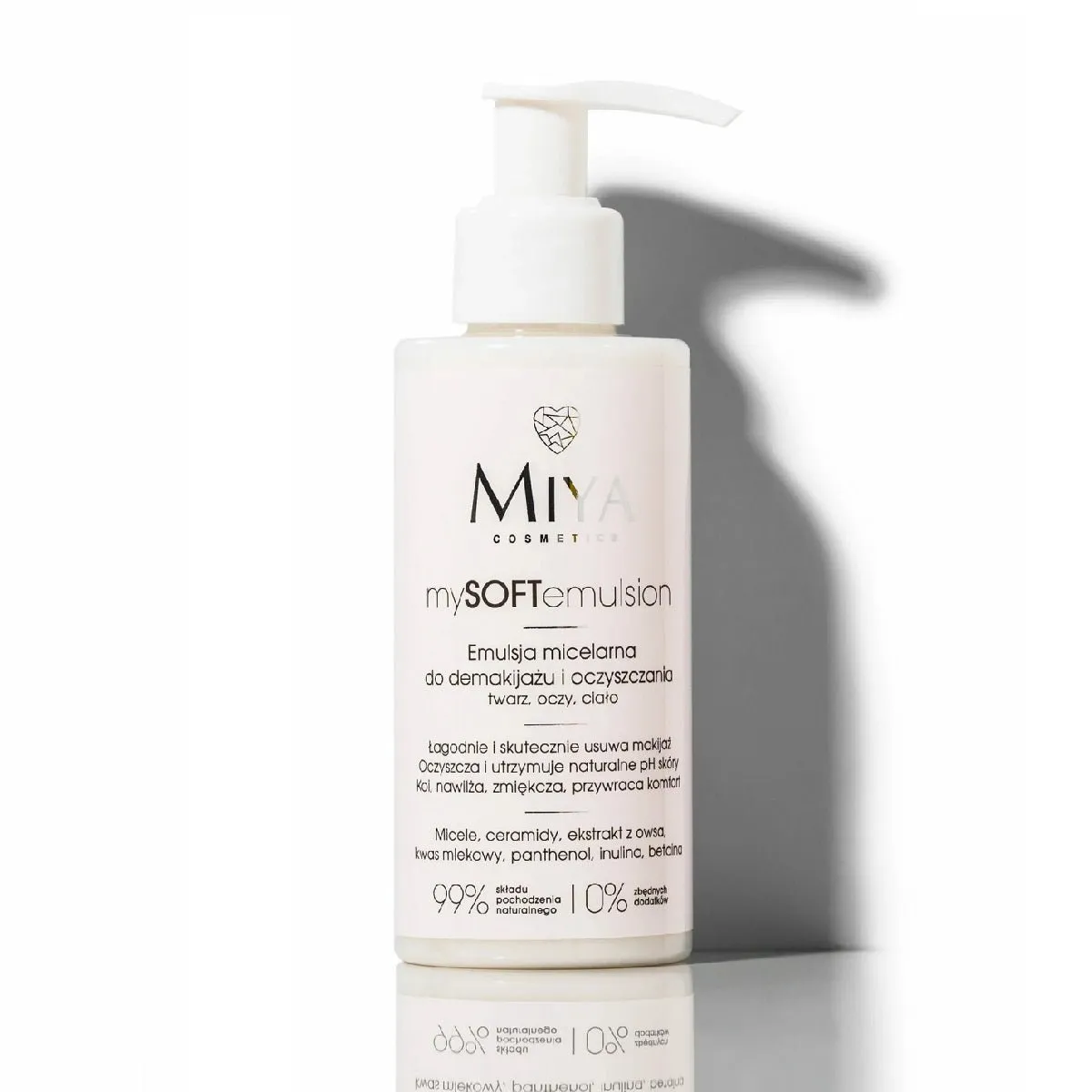 MIYA Cosmetics mySOFTemulsion Micellar emulsion for makeup removal and cleansing 140ml