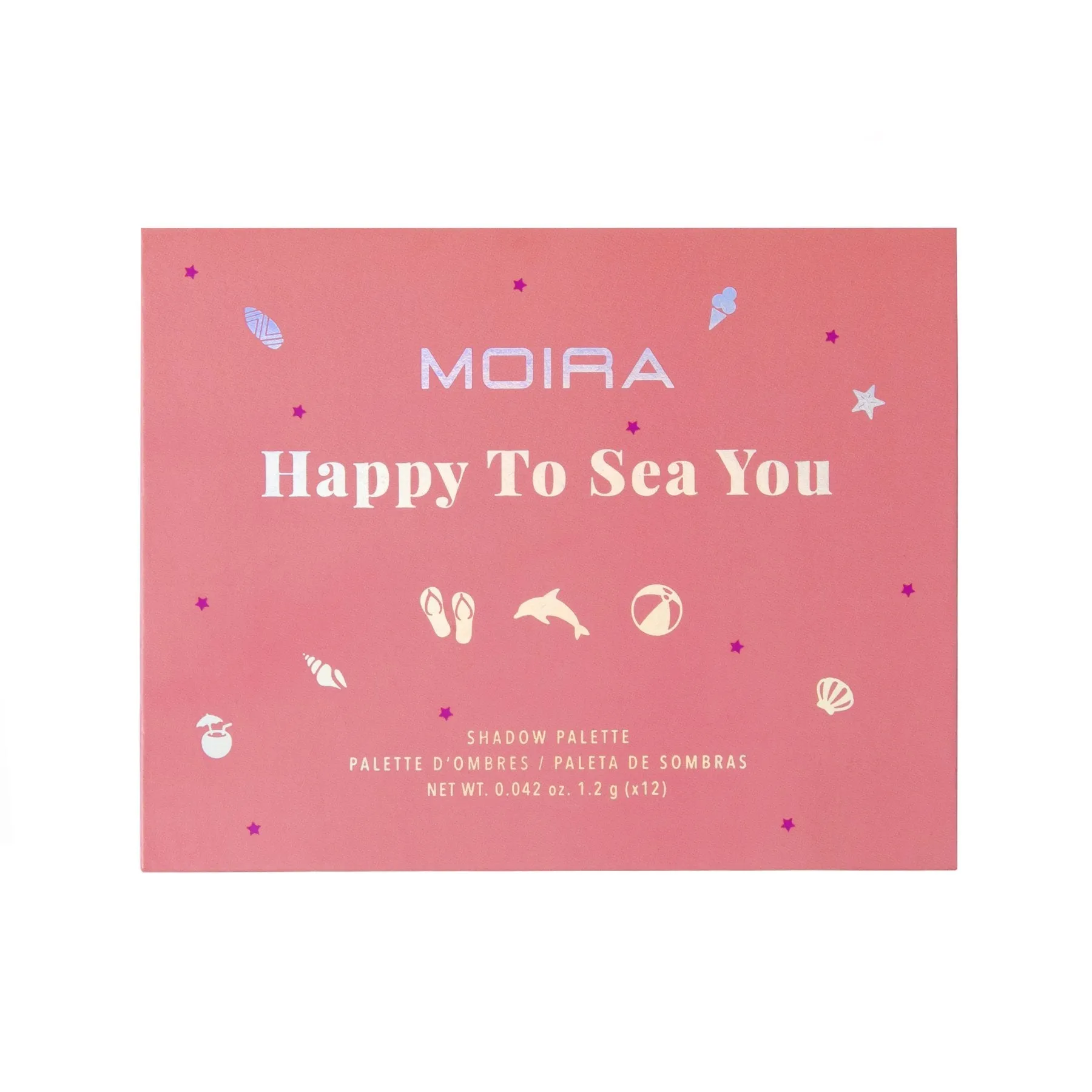 MOIRA EYESHADOWS PALETTE "HAPPY TO SEA YOU"
