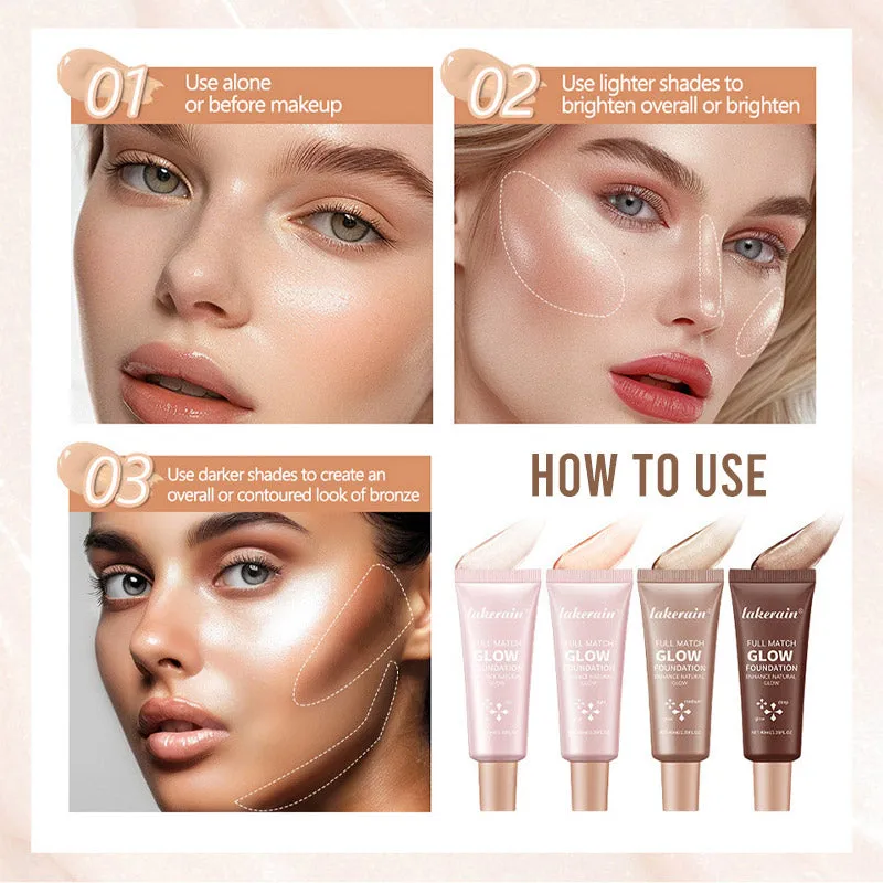 Multipurpose Long-Lasting Moisturizing Glow Foundation