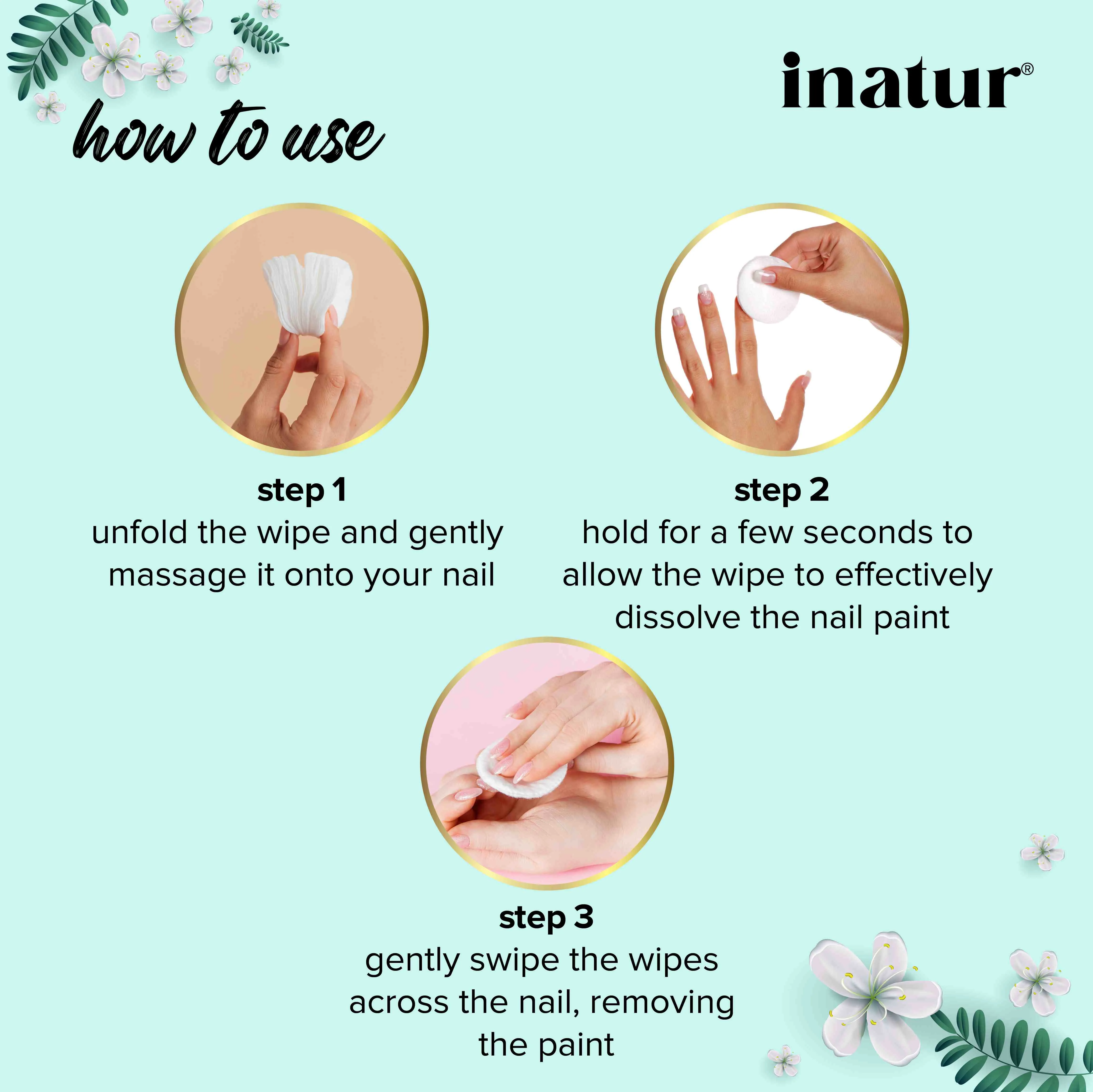 Nail Paint Remover Wipes