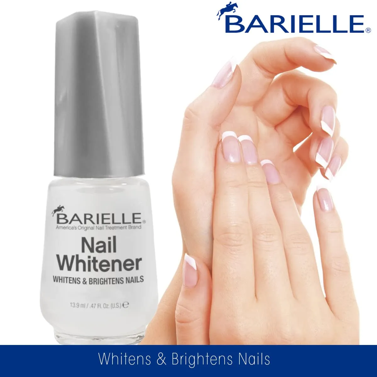 Nail Whitener for Yellow Nails or Dull Nails .47 Ounce - Whitening for Nails, Treats Yellow Nails