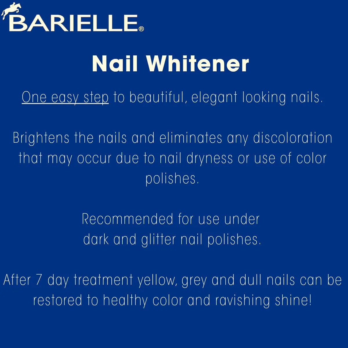 Nail Whitener for Yellow Nails or Dull Nails .47 Oz. (PACK of 2) - Whitening for Nails, Treats Yellow Nails