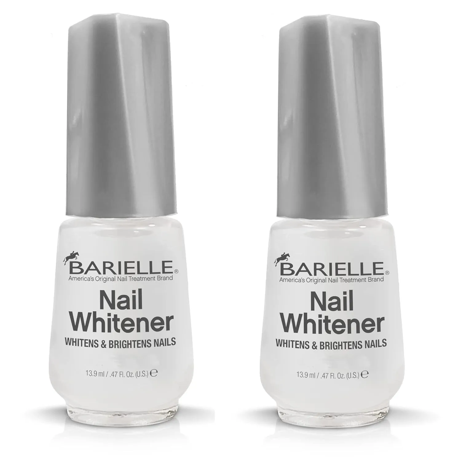Nail Whitener for Yellow Nails or Dull Nails .47 Oz. (PACK of 2) - Whitening for Nails, Treats Yellow Nails