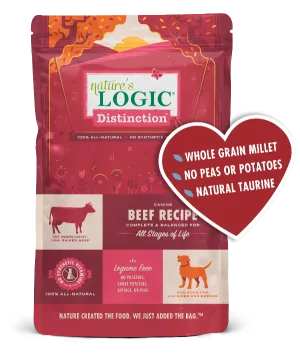 Nature's Logic Distinction Beef Dry Kibble Dog Food