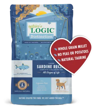 Nature's Logic Distinction Sardine Dry Kibble Dog Food