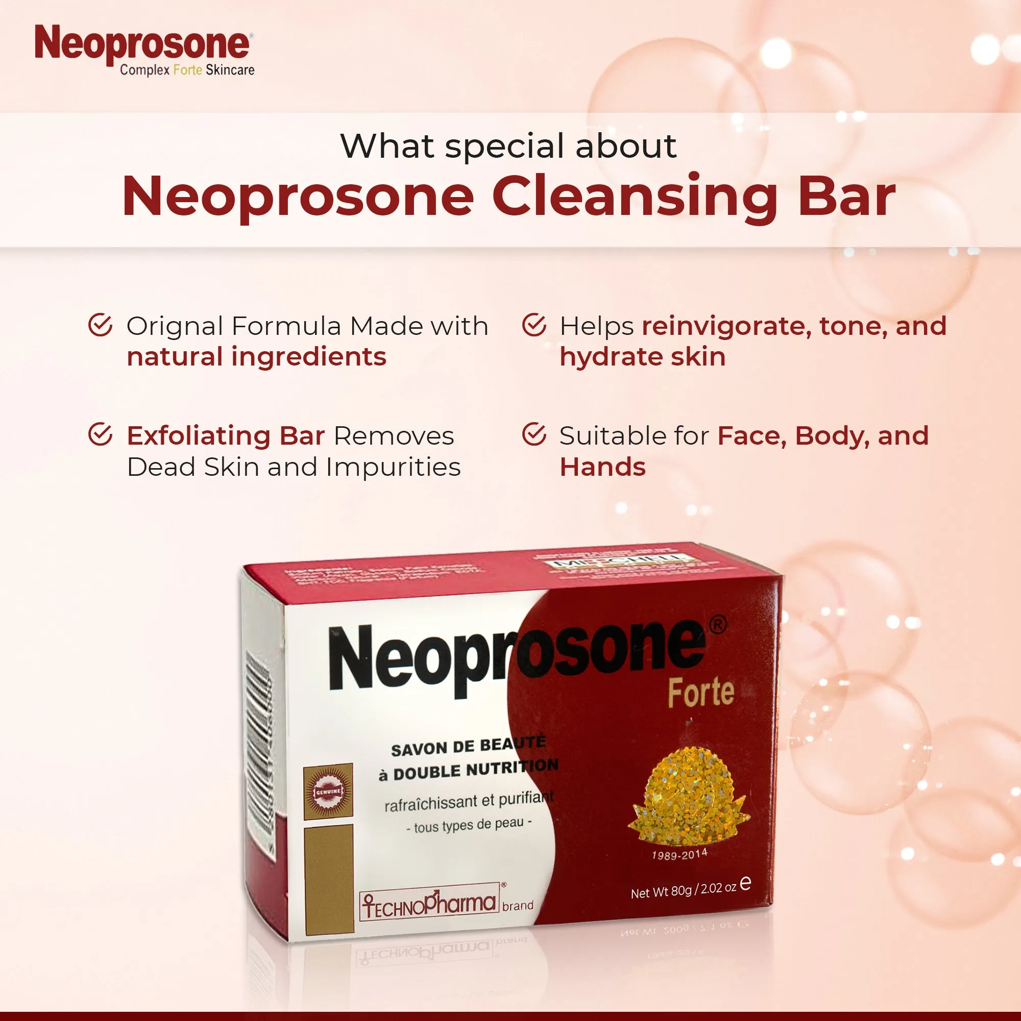Neoprosone Technopharma Anti-Bacterial Soap 80gr